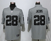 Nike Raiders 28 Josh Jacobs Gray Inverted Legend Limited Jersey,baseball caps,new era cap wholesale,wholesale hats